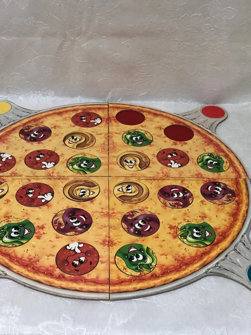 Vtg Pizza Party Board Game Parker Bros 1987 Near Complete Missing 2 pcs